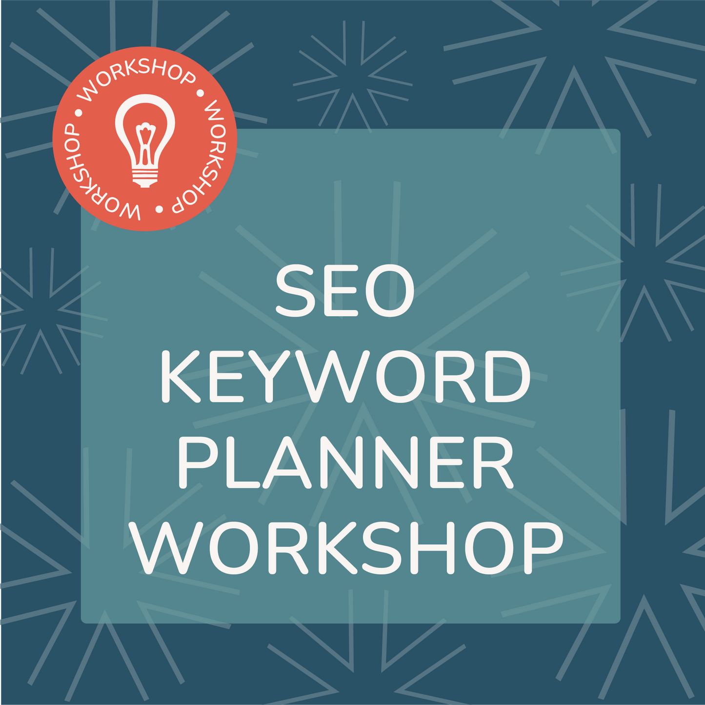 SEO Keyword Planner Workshop